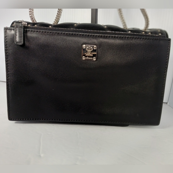 MCM diamond disco Swarovski Crystal Studded crossbody handbag - Picture 7 of 16